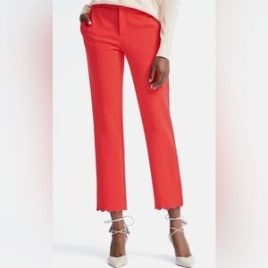 Banana Republic Avery scallop edge pants